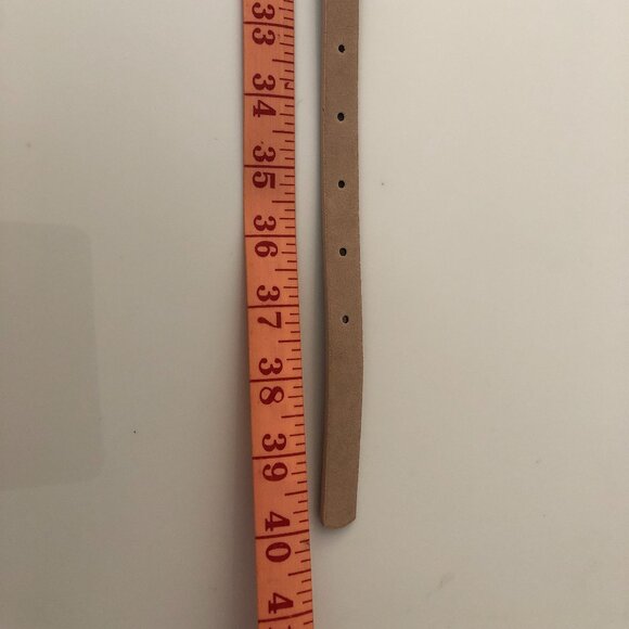 Forever 21 blush faux suede belt - 40 inches long, 0.625 inches wide - Size S/M - Picture 2 of 4